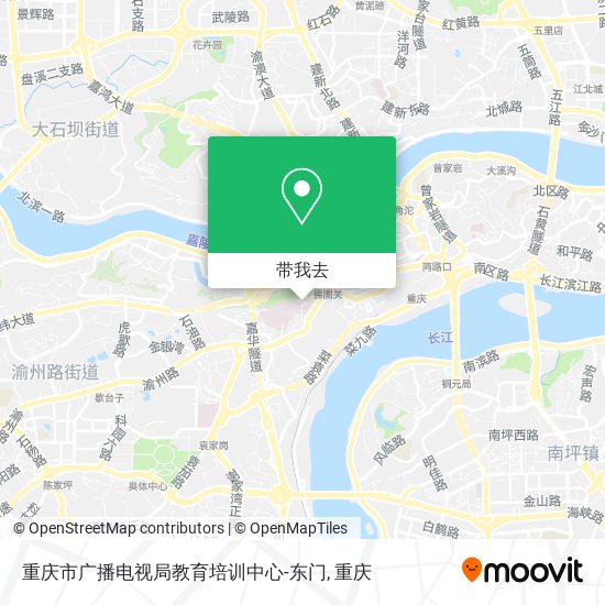 重庆市广播电视局教育培训中心-东门地图