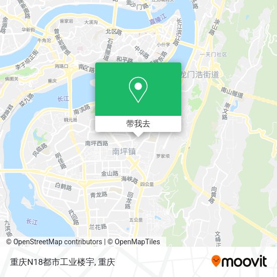 重庆N18都市工业楼宇地图