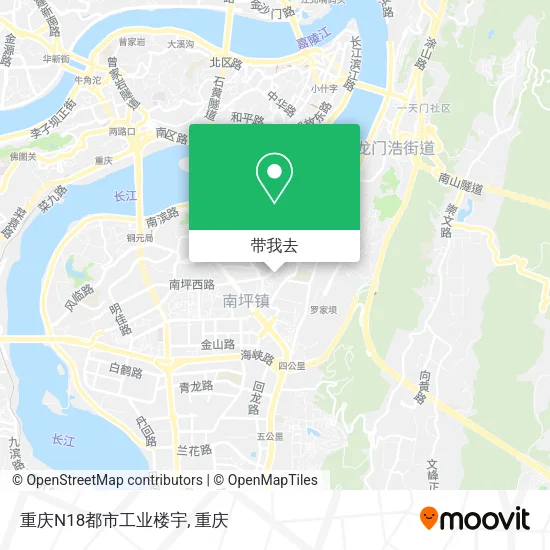 重庆N18都市工业楼宇地图
