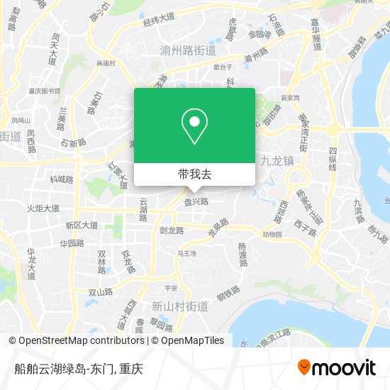 船舶云湖绿岛-东门地图