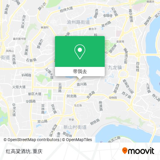 红高粱酒坊地图