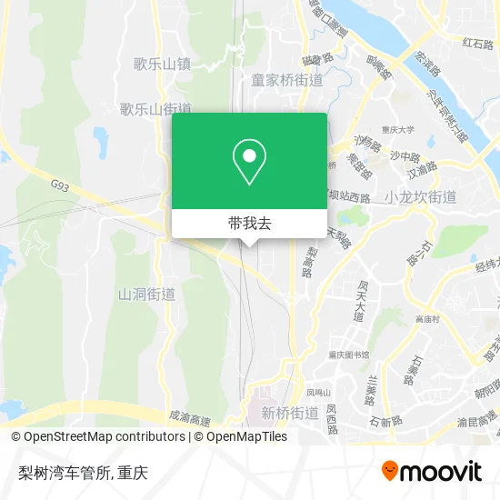 梨树湾车管所地图