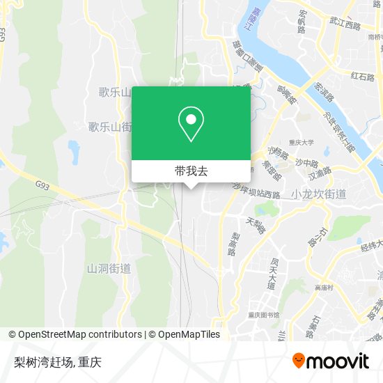 梨树湾赶场地图