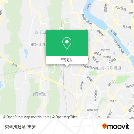 梨树湾赶场地图