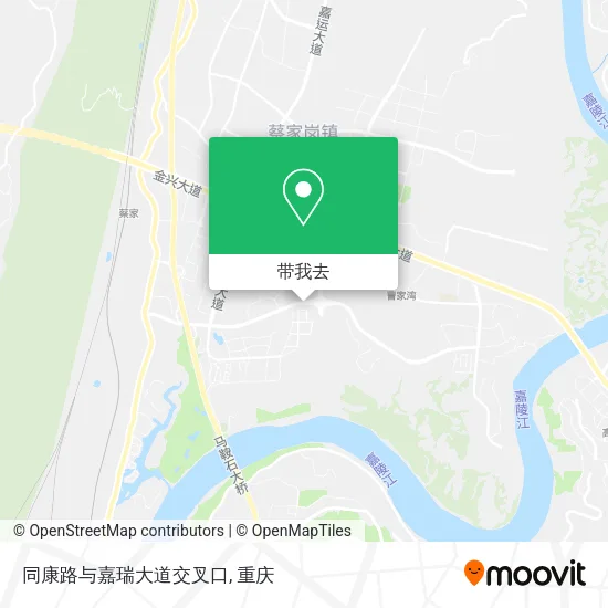 同康路与嘉瑞大道交叉口地图