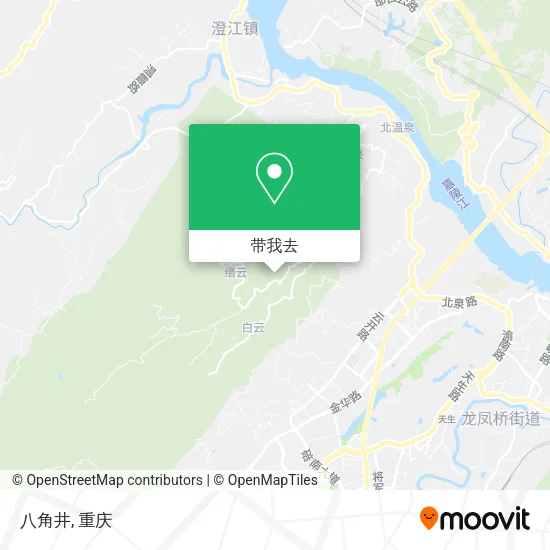 八角井地图