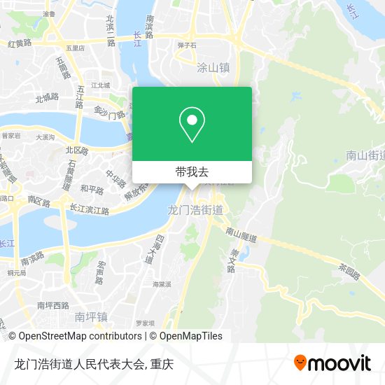 龙门浩街道人民代表大会地图