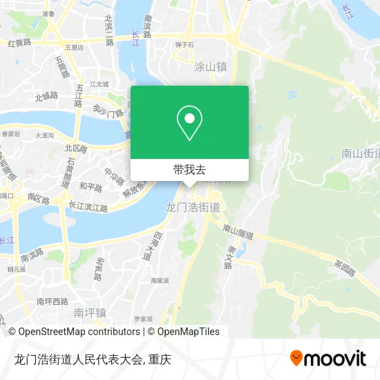 龙门浩街道人民代表大会地图