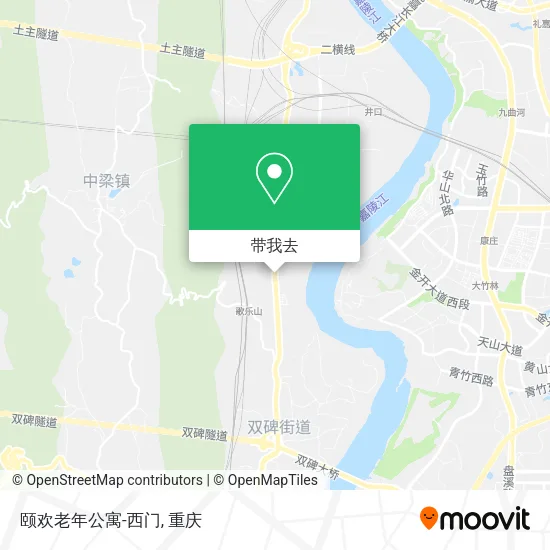 颐欢老年公寓-西门地图