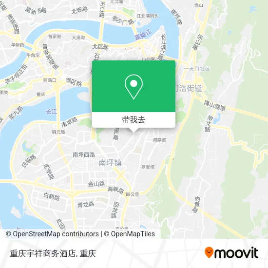 重庆宇祥商务酒店地图