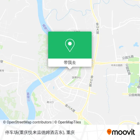 停车场(重庆悦来温德姆酒店东)地图