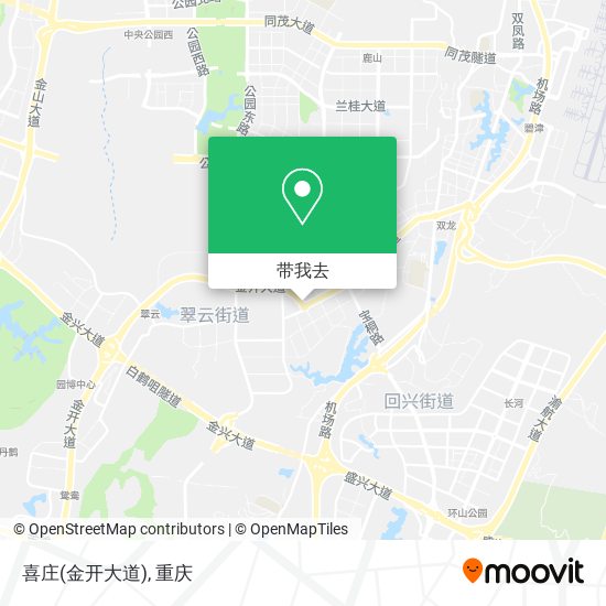 喜庄(金开大道)地图