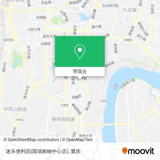 迷乐便利店(国瑞购物中心店)地图