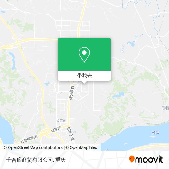 千合膳商贸有限公司地图