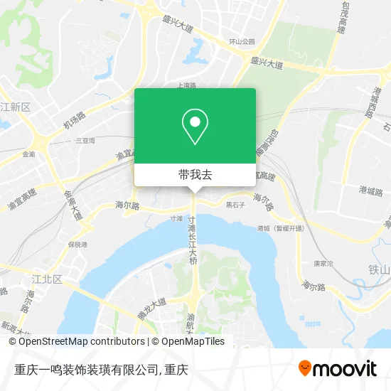 重庆一鸣装饰装璜有限公司地图