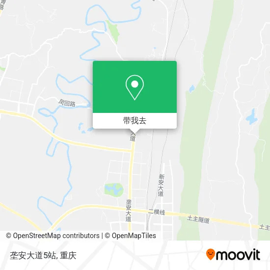 垄安大道5站地图