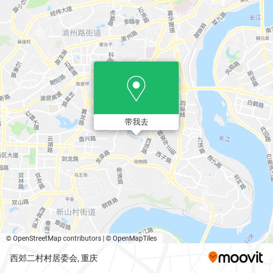 西郊二村村居委会地图