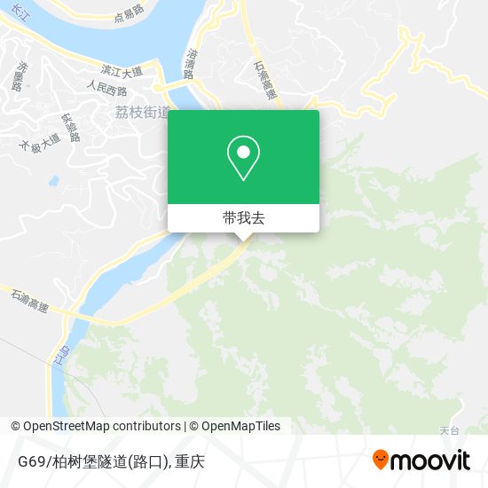 G69/柏树堡隧道(路口)地图