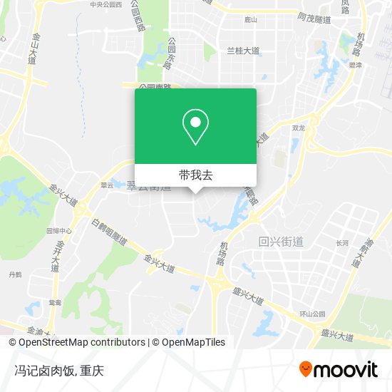 冯记卤肉饭地图