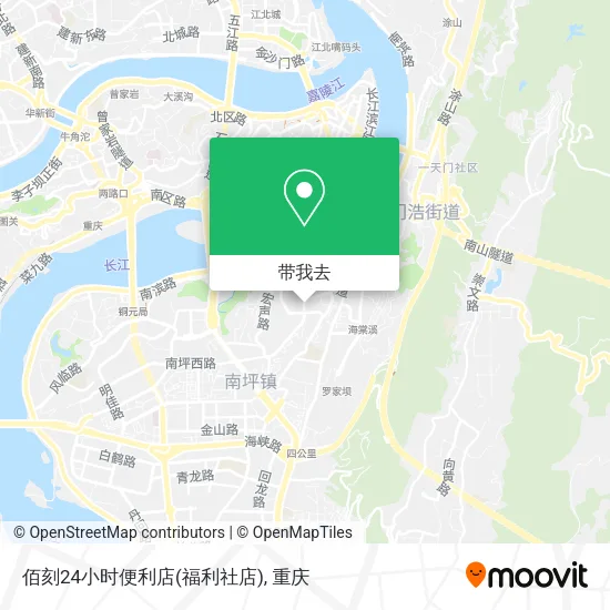 佰刻24小时便利店(福利社店)地图