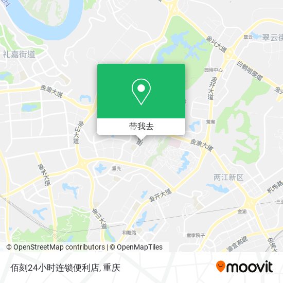 佰刻24小时连锁便利店地图