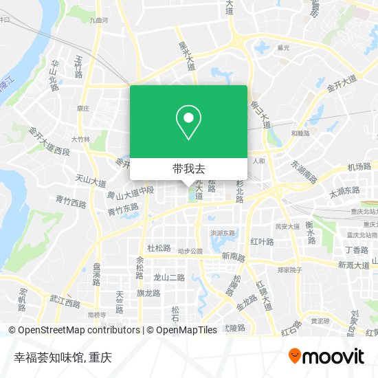 幸福荟知味馆地图