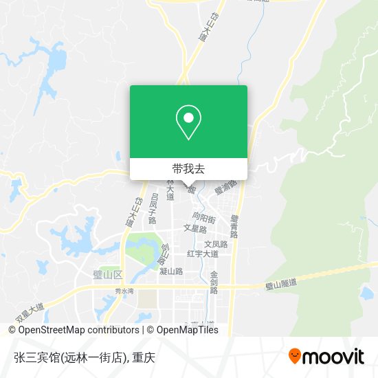 张三宾馆(远林一街店)地图