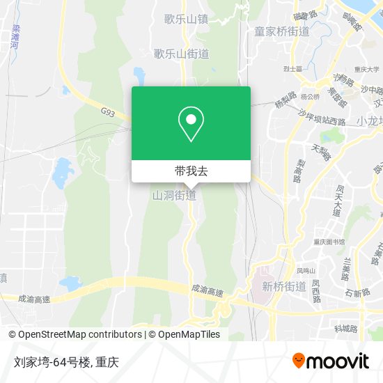 刘家塆-64号楼地图