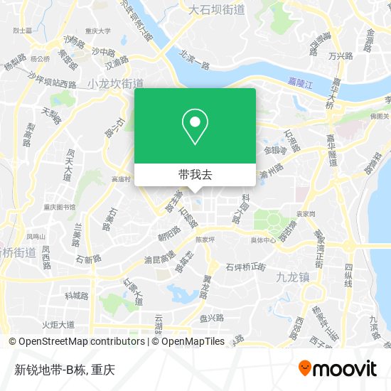 新锐地带-B栋地图