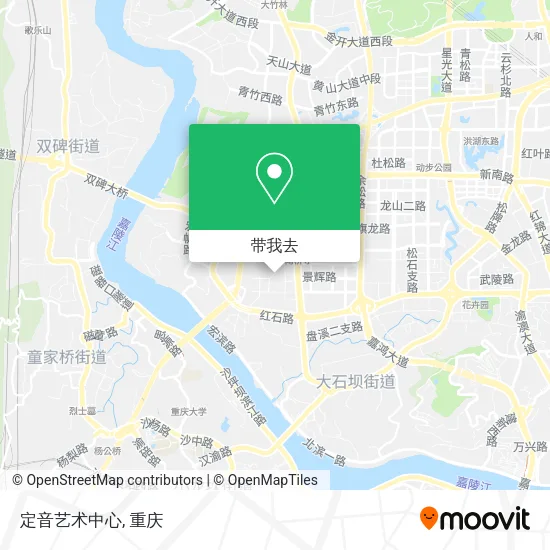 定音艺术中心地图