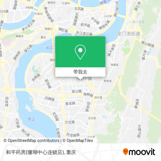 和平药房(珊瑚中心连锁店)地图