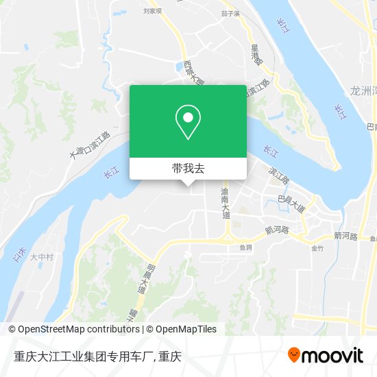 重庆大江工业集团专用车厂地图