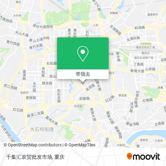 千集汇农贸批发市场地图