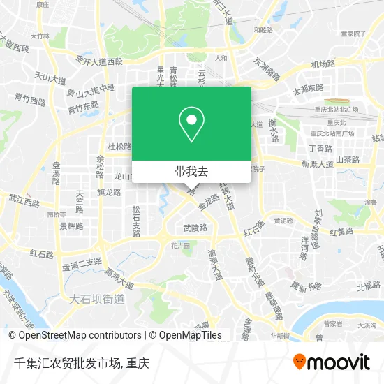 千集汇农贸批发市场地图