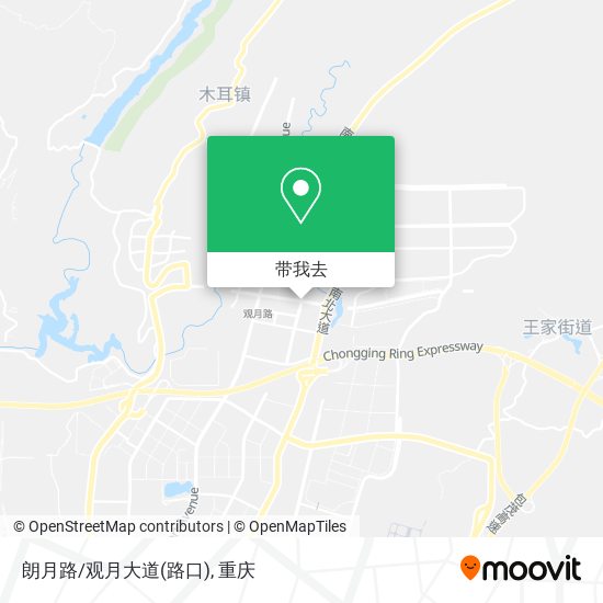 朗月路/观月大道(路口)地图