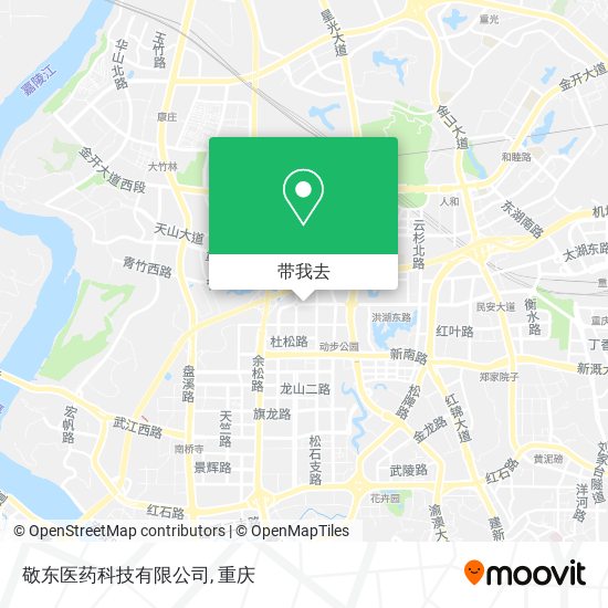 敬东医药科技有限公司地图