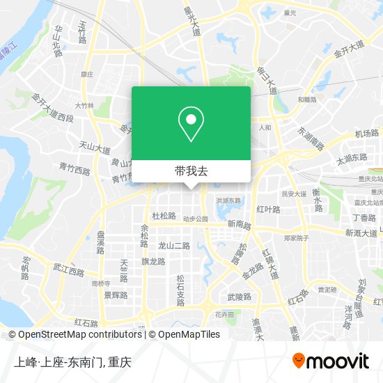 上峰·上座-东南门地图