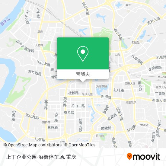 上丁企业公园-沿街停车场地图