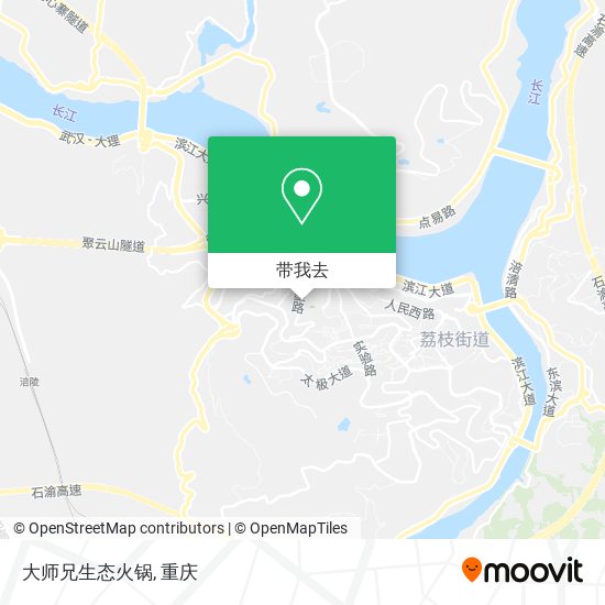 大师兄生态火锅地图