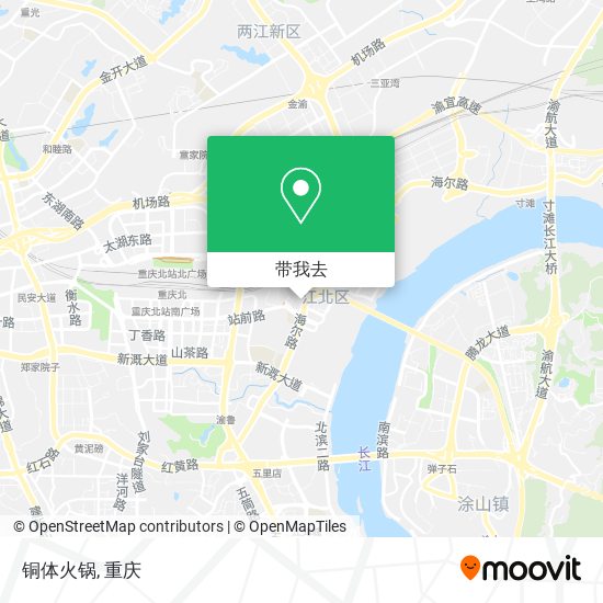 铜体火锅地图