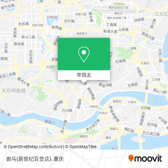 彪马(新世纪百货店)地图