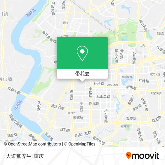 大道堂养生地图