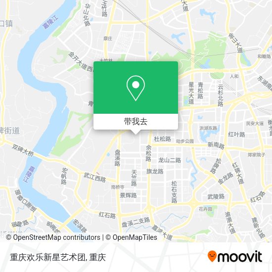重庆欢乐新星艺术团地图