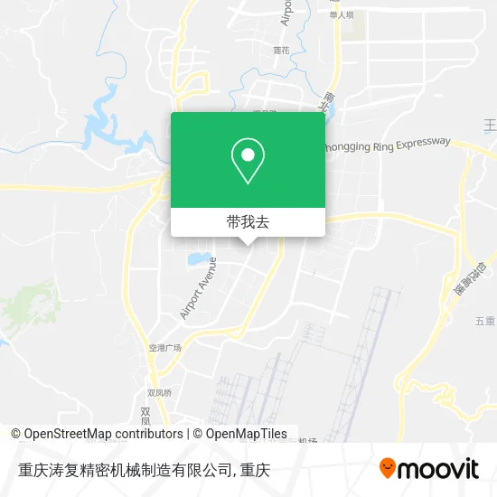 重庆涛复精密机械制造有限公司地图