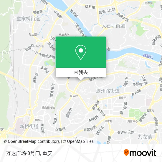 万达广场-3号门地图
