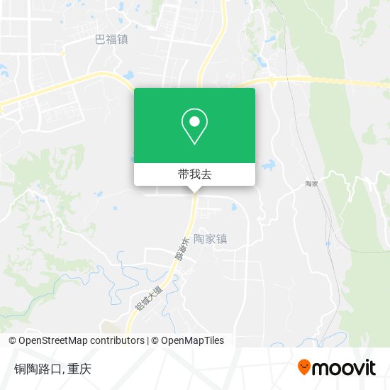 铜陶路口地图
