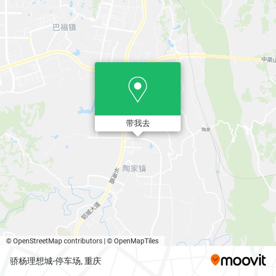 骄杨理想城-停车场地图