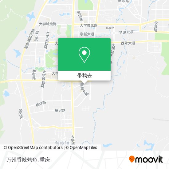 万州香辣烤鱼地图