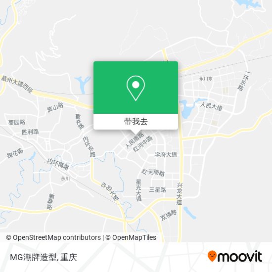 MG潮牌造型地图