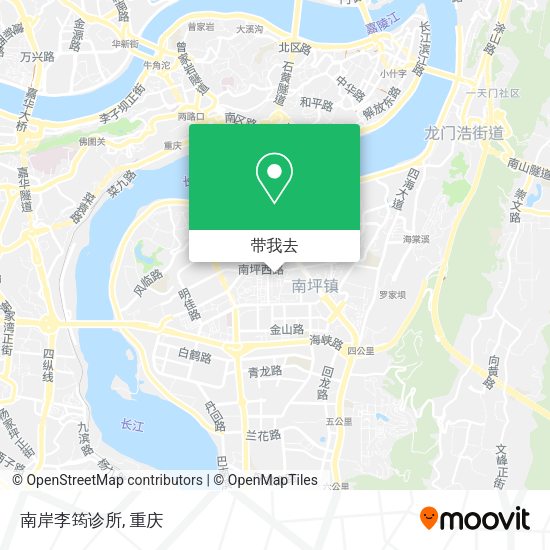 南岸李筠诊所地图